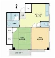 北町コーポ3号棟の間取り画像
