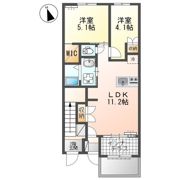 ソリジエの間取り画像