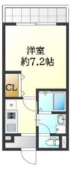 ステリア森ノ宮の間取り画像