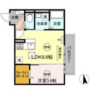 D-room浜町の間取り画像
