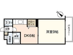 エーデル吉島西の間取り画像
