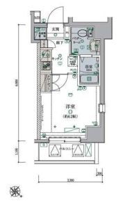 リヴシティ横濱弘明寺弐番館の間取り画像