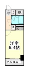 藤和シティホームズ灘の間取り画像