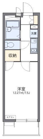 レオパレスシエレ バウムの間取り画像