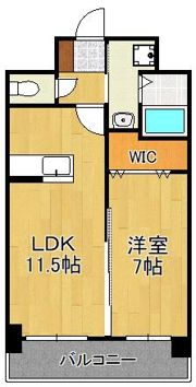 LEON篠崎橋の間取り画像