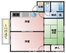 メゾニティ郡家の間取り画像