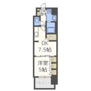 コンフォリア阿波座の間取り画像