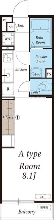 リブリ・Amenity 元町の間取り画像