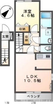 ボンヌールの間取り画像