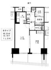 ゴサロレジデンスの間取り画像