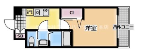 グランカーサ都島の間取り画像