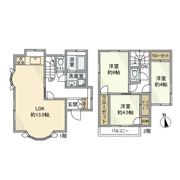 東寺尾戸建の間取り画像
