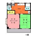 萩原ハイツの間取り画像