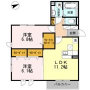 ノートルメゾンの間取り画像