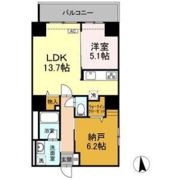 アロッジオ金剛の間取り画像