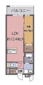 パラファーレ・玉造の間取り画像