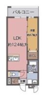 パラファーレ・玉造の間取り画像