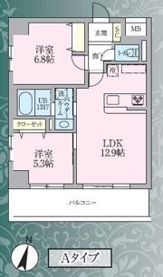 Area Fiveの間取り画像