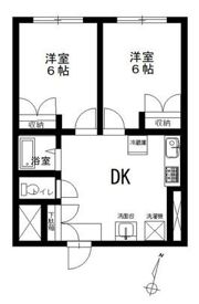 御殿町ハイツの間取り画像