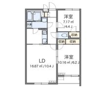 クレイノSTARSの間取り画像