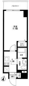 COMODO川崎の間取り画像