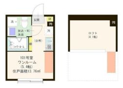 ハーモニーテラス白鷺の間取り画像
