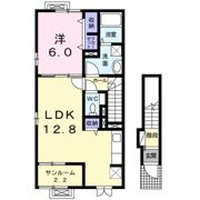 グロワールパレス Cの間取り画像