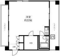カーサ西浅草の間取り画像