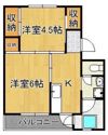 ビレッジハウス門司白野江2号棟の間取り画像