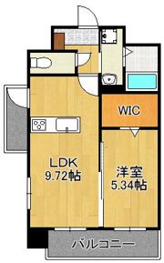 THE SQUARE Central Residenceの間取り画像