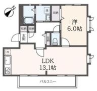 クレール浜田山の間取り画像