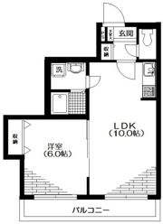 ベネレイト幡ヶ谷の間取り画像