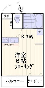 フラット井の頭の間取り画像