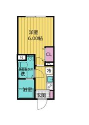 クリオ ラモード神楽坂の間取り画像