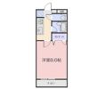 ハイツ八之坪の間取り画像