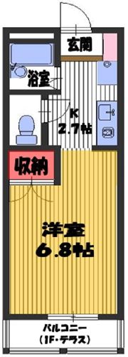 メゾン南浦和Aステージの間取り画像