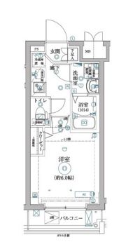 ベルシード横濱ウエストⅣの間取り画像