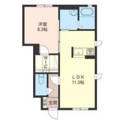 ネオシティ Dの間取り画像