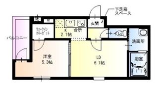 フジパレス吹田Ⅰ番館の間取り画像