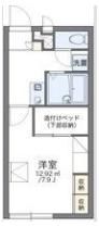レオパレスLAFORETⅠの間取り画像