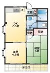 パルナカイケガミの間取り画像