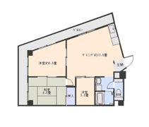 伸和コーポの間取り画像