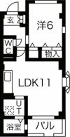 グレイシャスの間取り画像