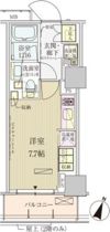 パークアクシス赤坂見附の間取り画像