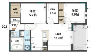 コステッラツィオーネの間取り画像