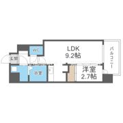 ミラージュパレス都島本通の間取り画像