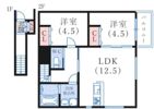 KARIN会下山の間取り画像