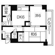 セントラルハイツ駒方の間取り画像