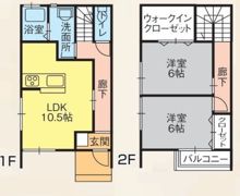 クレアの間取り画像