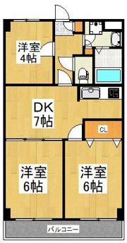 第一神谷ビルの間取り画像